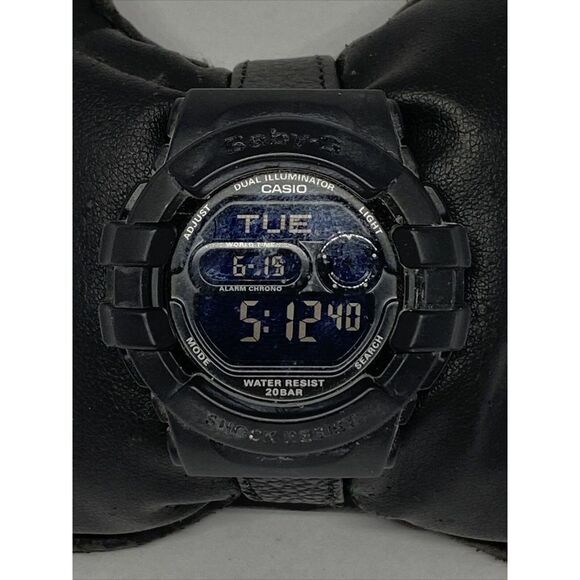 Casio Baby-G BGD-140 Women\'s Black Leather Digital Dial Quartz Watch WO316 main image 10